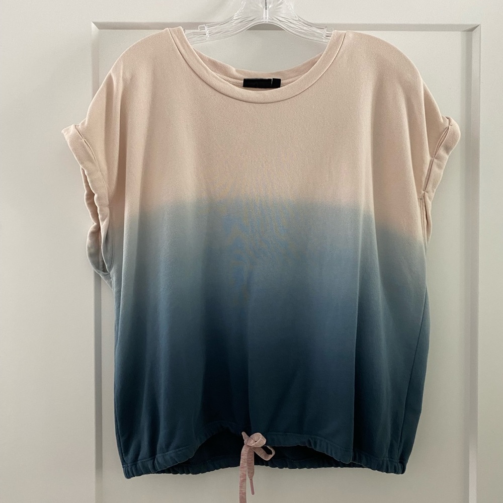 the upside ombre sweatshirt top